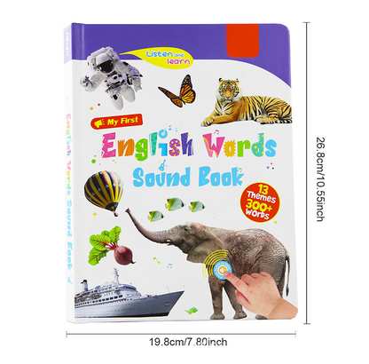 Interaktives Englisch-Lernbuch mit Sounds für Kinder