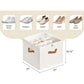 👟 Transparente, faltbare PVC-Schuhbox, wasserdichter Schuhorganizer fürs Büro