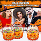 💥  🎃 Halloween-Geschenktüten – 10 Stück, transparentes Kürbis-Design. Mit Reißverschluss & stabilem Henkel. PP-Material. Perfekt für Trick-or-Treat & Party-Goodies 🍬