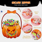 💥  🎃 Halloween-Geschenktüten – 10 Stück, transparentes Kürbis-Design. Mit Reißverschluss & stabilem Henkel. PP-Material. Perfekt für Trick-or-Treat & Party-Goodies 🍬