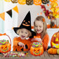 💥  🎃 Halloween-Geschenktüten – 10 Stück, transparentes Kürbis-Design. Mit Reißverschluss & stabilem Henkel. PP-Material. Perfekt für Trick-or-Treat & Party-Goodies 🍬