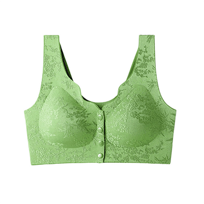 👙 50% RABATT JETZT! ✨ Bequemer BH ohne Bügel mit Vorderverschluss - Weiche Stütze & Nahtloses Design für einen Unsichtbaren Tragekomfort 🌸💫