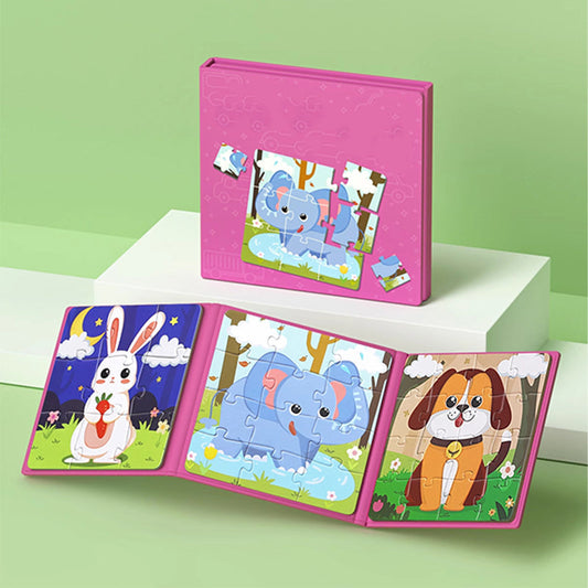 🎁Heißer Verkauf 50 % Rabatt⏳Zoo + Gängige Tiere + Fahrzeuge  (3-6 Jahre)