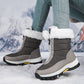 ⏳Cyber Monday Blitzangebot💥👢Rutschfeste, warme Schneestiefel mit Reißverschluss für Damen✨