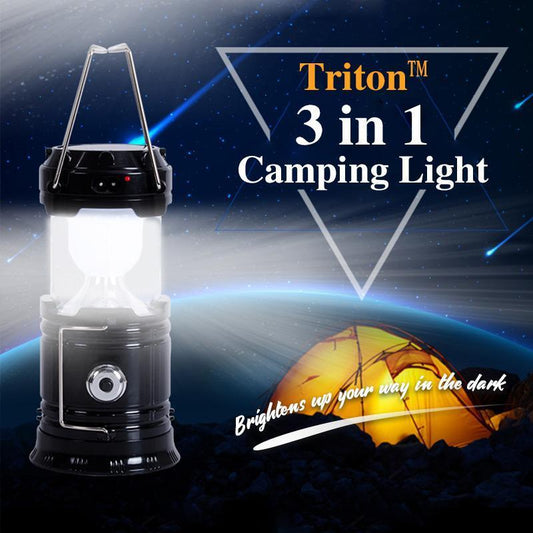 ✨NEU 2026✨ 🧰3-in-1-Campinglaterne mit LED-Flamme – Oster-Special