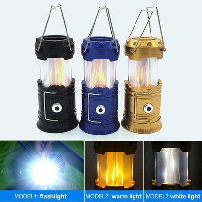 ✨NEU 2026✨ 🧰3-in-1-Campinglaterne mit LED-Flamme – Oster-Special