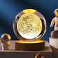 3D Planet Kristallkugel