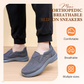 ✨ Herren Orthopädische Atmungsaktive Slipper-Sneakers - Fußgewölbe Unterstützung mit Memory-Schaum Einlegesohlen für Ganzägigen Komfort 🏃‍♂️💨