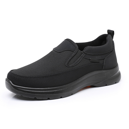 👟50% RABATT JETZT! ✨ Herren Orthopädische Atmungsaktive Slipper-Sneakers - Fußgewölbe Unterstützung mit Memory-Schaum Einlegesohlen für Ganzägigen Komfort 🏃‍♂️💨