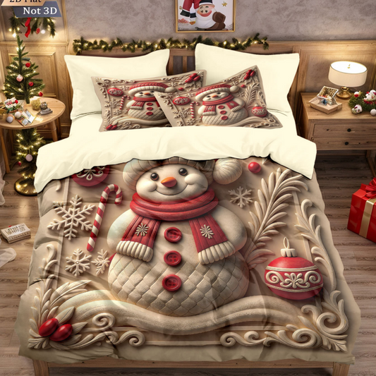 🔥 Black Friday - 60 % Rabatt zum Tiefstpreis! 🔥Hochwertiges Festliches Weihnachts-Bettwäsche-Set (3-teilig) – Warm, weich & perfekt für die Winterzeit