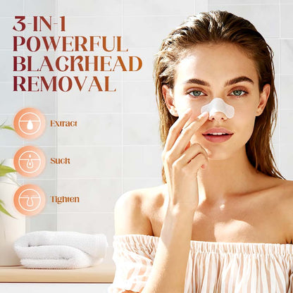 3-in-1-Pflaster zur wirksamen Entfernung von Mitessern