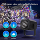 Rotierender LED-Weihnachtsmuster-Projektor