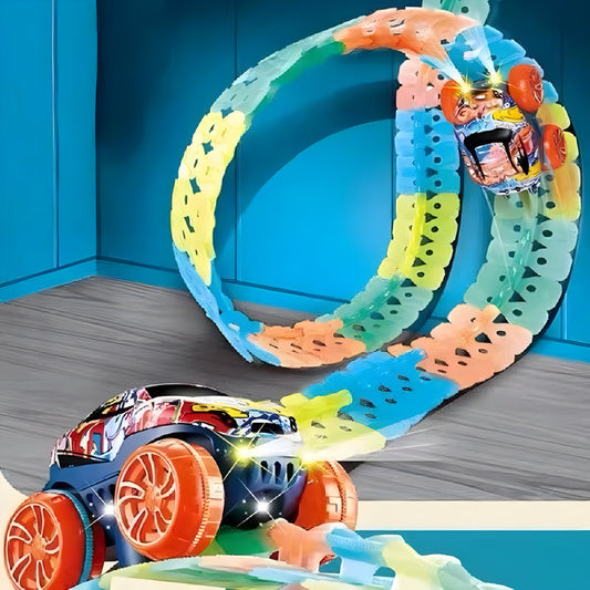 [Bestes Geschenk für Kinder] Buntes, leuchtendes Saugnapf-Zugspiel