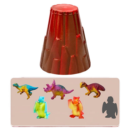 Dinosaurier, der Überraschungseier für Kinder ausbrütet