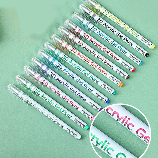 Mehrfarbiges Gelstift-Set zum Zeichnen und Ausmalen