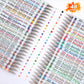 Mehrfarbiges Gelstift-Set zum Zeichnen und Ausmalen