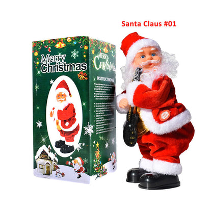 Mintiml® Elektrischer tanzender Musik-Weihnachtsmann