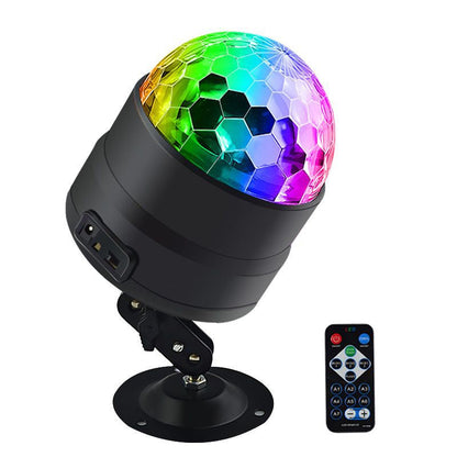 Soundaktiviertes USB-Partylicht mit Fernbedienung