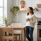 Handgemaakte decoratieve wandnis