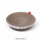 Multi-Functional Bowl-Shaped Corrugated Cat Scratcher