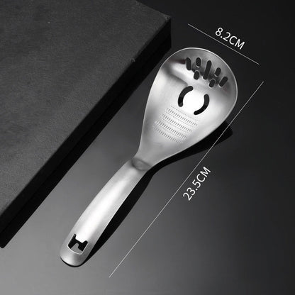 🥄 50% RABATT! 🍳 Multifunktionaler Edelstahl-Küchenlöffel – Vielseitig, robust & leicht zu reinigen – Ideal für Kochen, Servieren & Abtropfen ✨