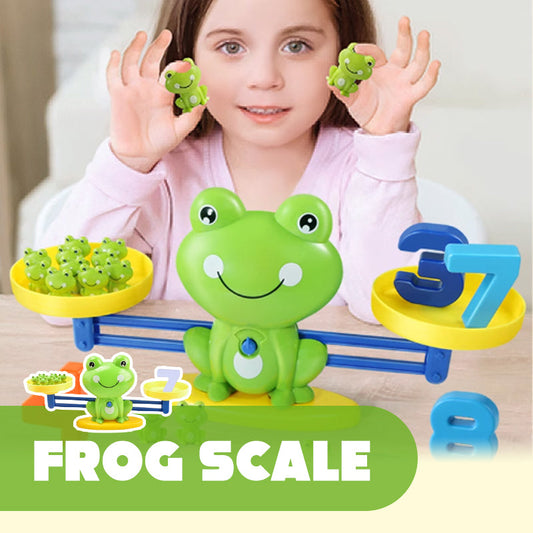 Frosch-Waage, pädagogisches Mathe-Spielzeug für Kinder