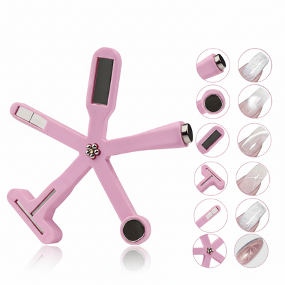 6-in-1 Katzenaugen-Nagelmagnet