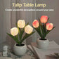 🌷LED-Tulpenlampe, simuliertes Tulpen-Nachtlicht mit Vase, Tischlampe, Dekoration, geeignet für Zuhause, Wohnzimmer, Tischdekoration✨