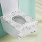 Packung mit wasserdichten Einweg-Toilettensitzbezügen