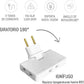 🔌 KAUFE 1, ERHALTE 1 GRATIS! 🔌 180° Drehbare 3-fach Flachwandsteckdose – Platzsparend, Überlastschutz & Einfache Installation 💡