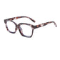 Retro-Quadratbrille mit Blaulichtfilter