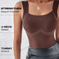 Damen Thermo-Tanktop mit U-Ausschnitt und integriertem BH