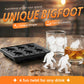 Bigfoot Silikon-Eiswürfelform