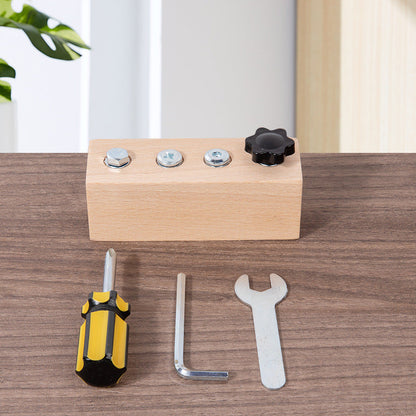 📢📢50 % Rabatt!! ⏰👨‍👦🔩Pädagogisches Schraub-Activity-Board – Feinmotorik & logisches Denken kinderleicht entwickeln🧠✨ Lernspielzeug Nr.1