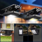 Solar-Bewegungsmelder-Clip-On-Licht für den Außenbereich
