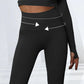 Nahtlose Scrunch-Leggings für Damen