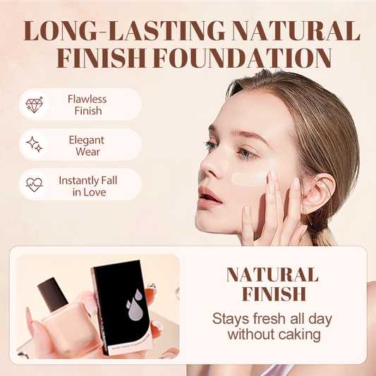 Langanhaltende Foundation mit natürlichem Finish