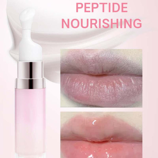 Feuchtigkeitsspendendes, aufhellendes Lippenserum mit Vakuumpumpe