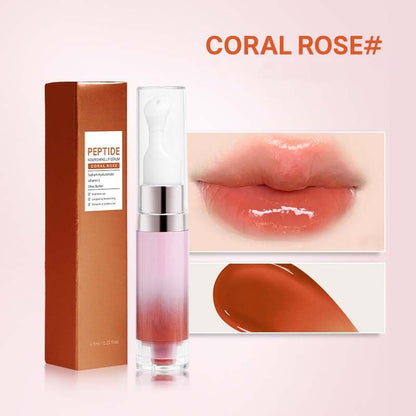 Feuchtigkeitsspendendes, aufhellendes Lippenserum mit Vakuumpumpe