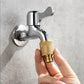 Kupfer-Wasserrohradapter und Düse für Hochdruck-Wasserschlauch