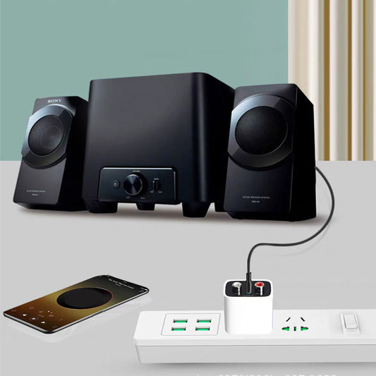 Hi-Fi Stereo Bluetooth-Audioadapter mit AUX/Cinch-Ausgang