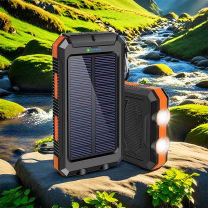 🔥🔥2026 Wasserdichte Powerbank mit ultralanger Akkulaufzeit🔥Zonne-energie Powerbank