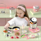 [Bestes Geschenk für Kinder] Mini-Küchen-Kochspielzeug für Kinder – 22-teiliges Set