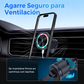 Soporte Magnético para Auto con Carga Inalámbrica y Luces RGB