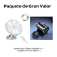 Soporte Magnético para Auto con Carga Inalámbrica y Luces RGB