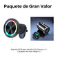 Soporte Magnético para Auto con Carga Inalámbrica y Luces RGB