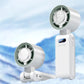 ❄️3-in-1 Ventilator mit Eiskühlung: Deine mobile Abkühlung überall