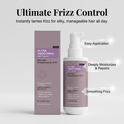 Ultra-Glättungsserum für trockenes und krauses Haar