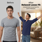 Lässiges Henley-T-Shirt für Herren