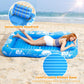 💦Aufblasbare Pool-Sonnenliege – mit automatischer Sprühkühlung. Abnehmbares Kissen, Getränkehalter und Sicherheitsgriffe. Geeignet für 2 Erwachsene (bis 159 kg). Ideal für Garten oder Strand! 🏖️🌞